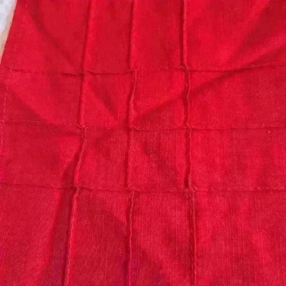 Set of 4-Red Dinner Napkins